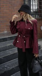 کت کاپشنی رز - Image 3